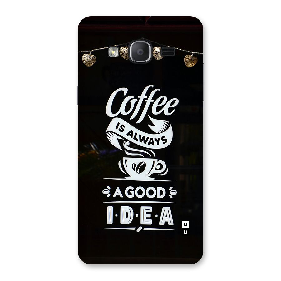 Coffee Idea Back Case for Galaxy On7 2015