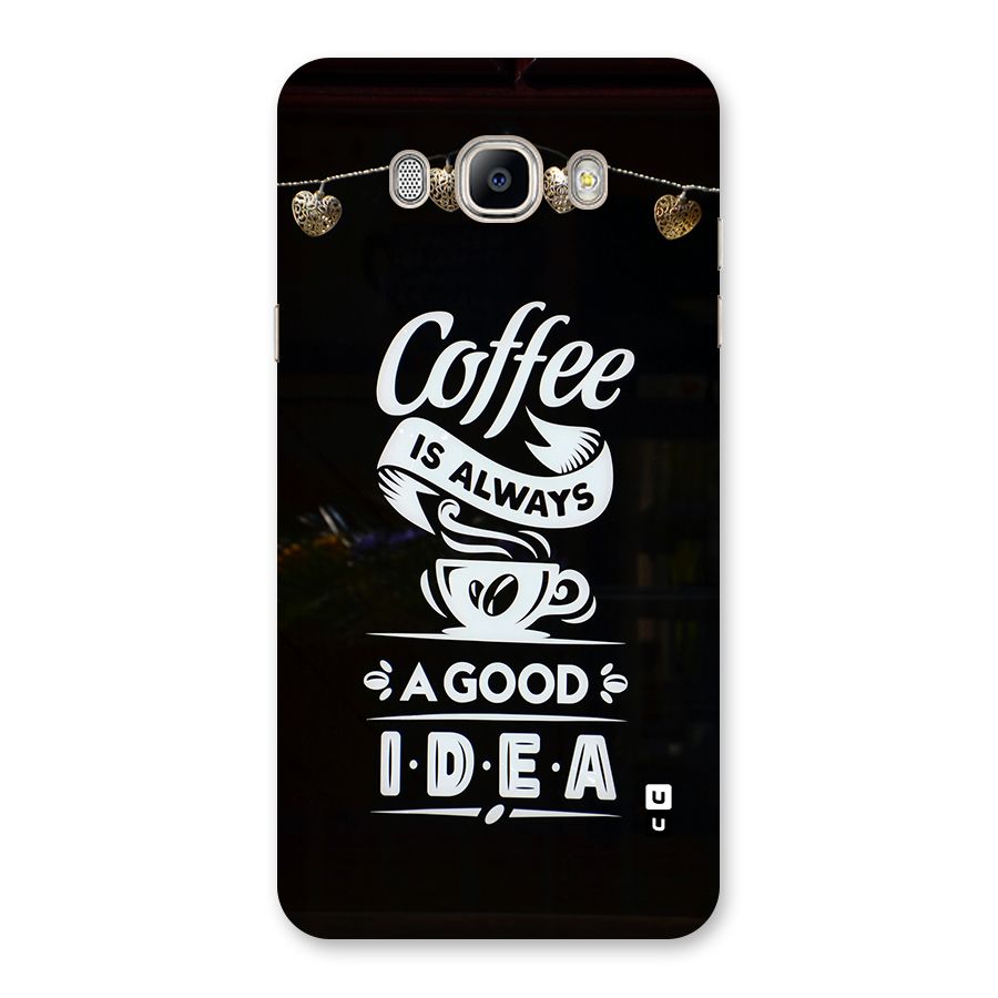 Coffee Idea Back Case for Galaxy On8