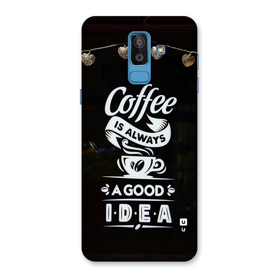 Coffee Idea Back Case for Galaxy On8 (2018)