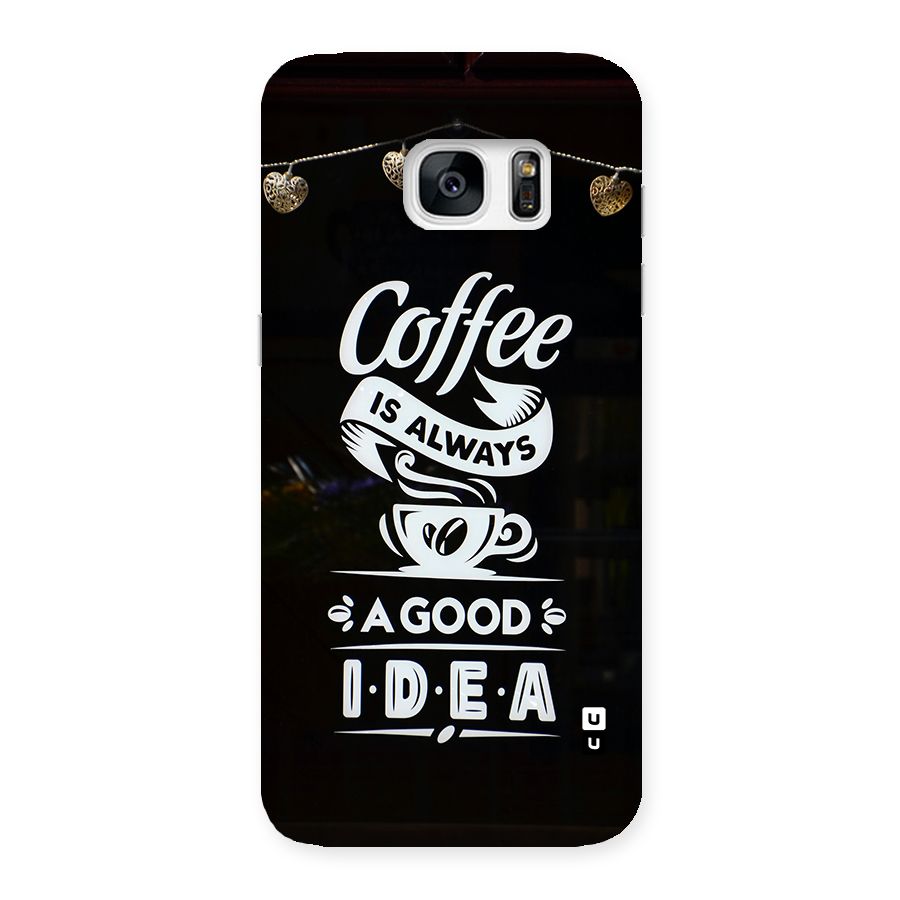 Coffee Idea Back Case for Galaxy S7 Edge