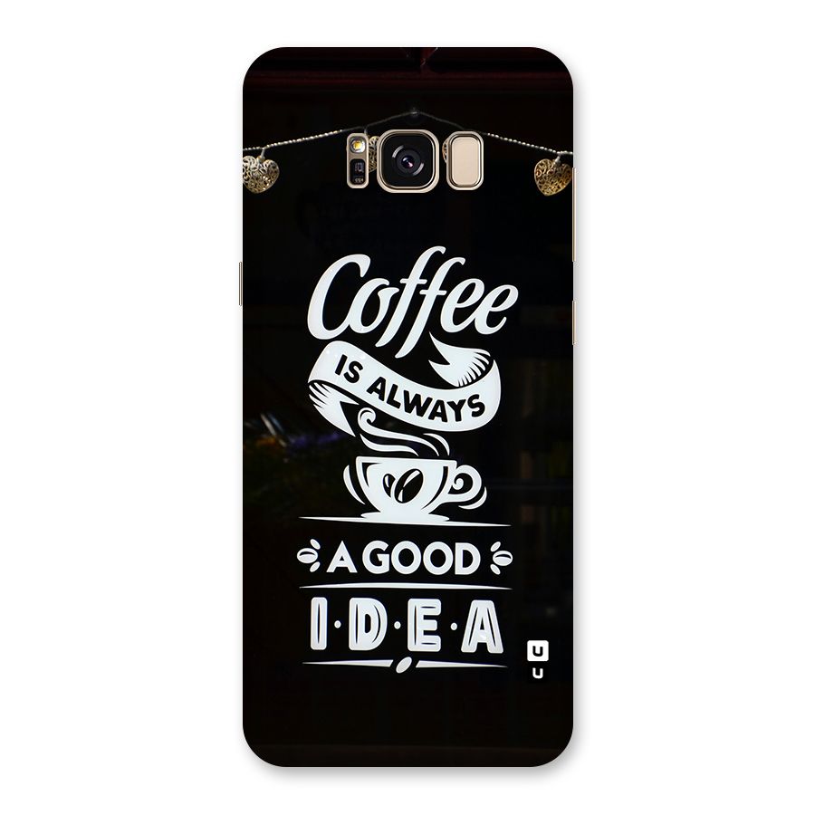 Coffee Idea Back Case for Galaxy S8 Plus
