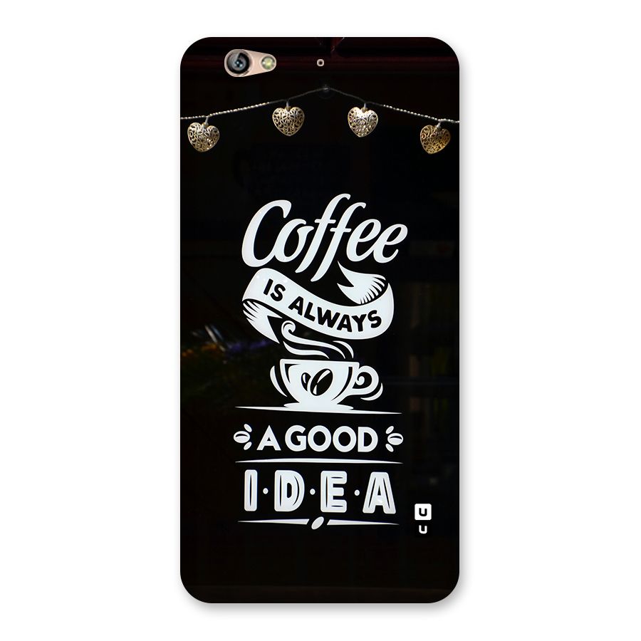 Coffee Idea Back Case for Gionee S6