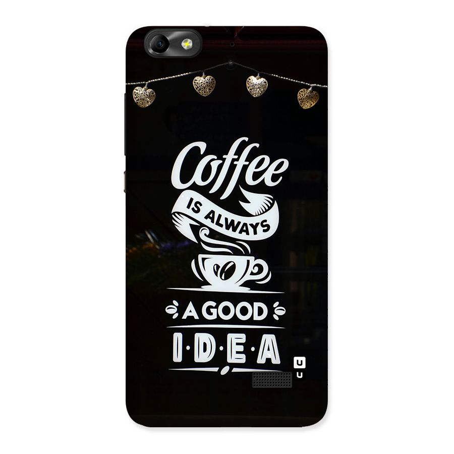 Coffee Idea Back Case for Honor 4C