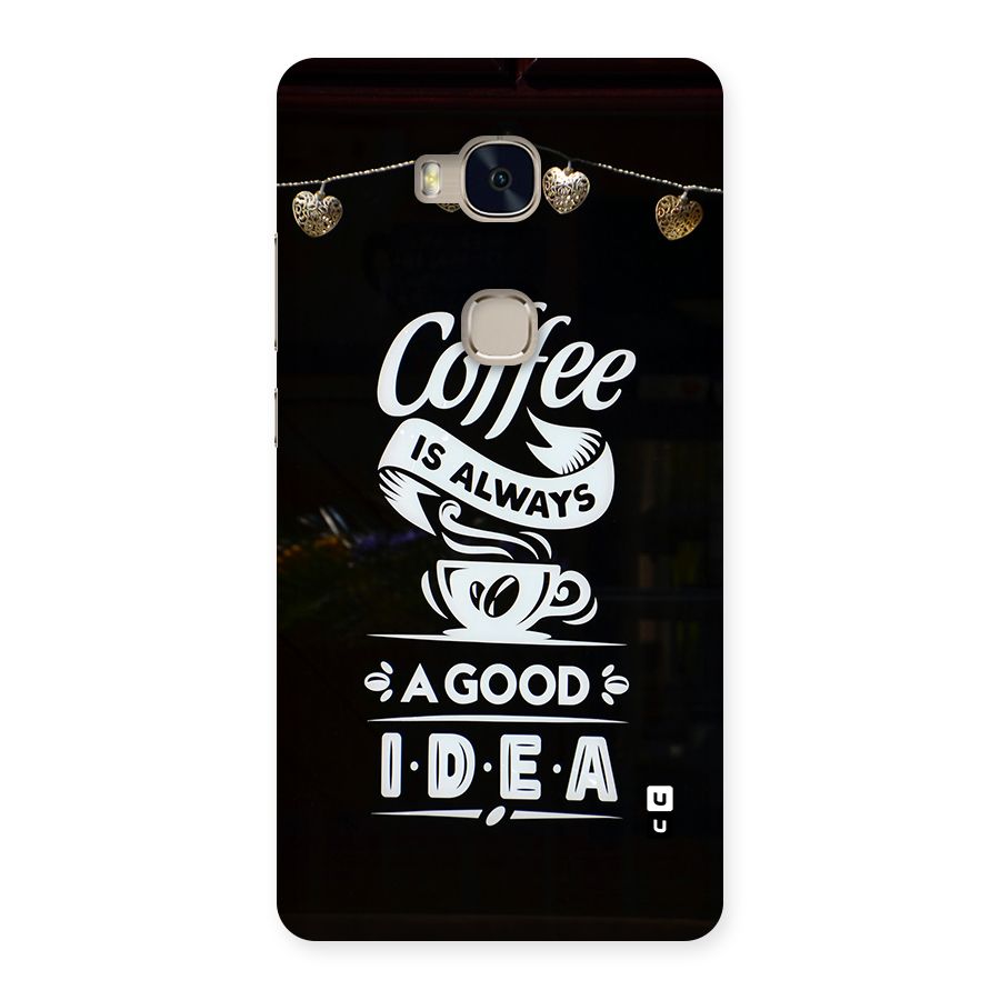 Coffee Idea Back Case for Honor 5X