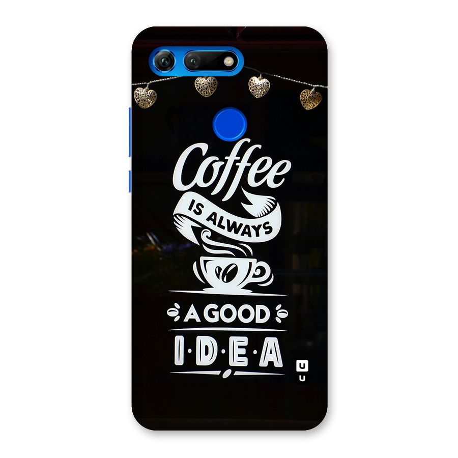 Coffee Idea Back Case for Honor View 20