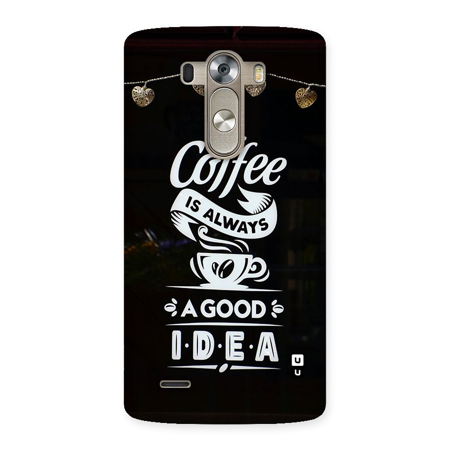 Coffee Idea Back Case for LG G3