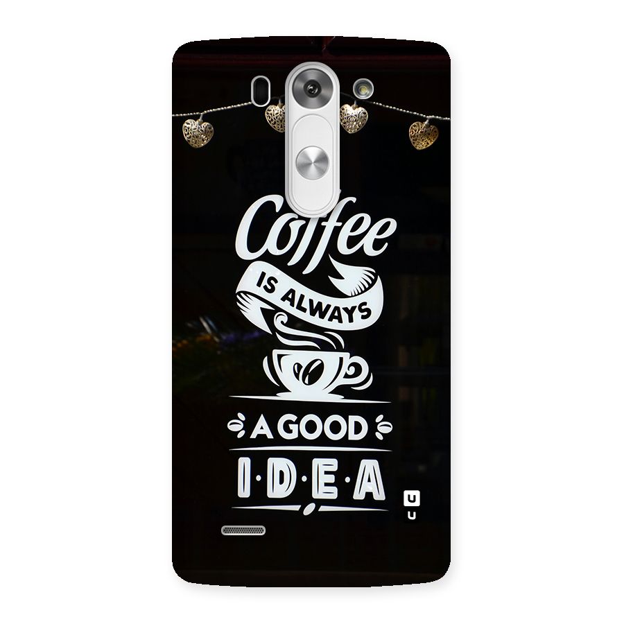 Coffee Idea Back Case for LG G3 Mini