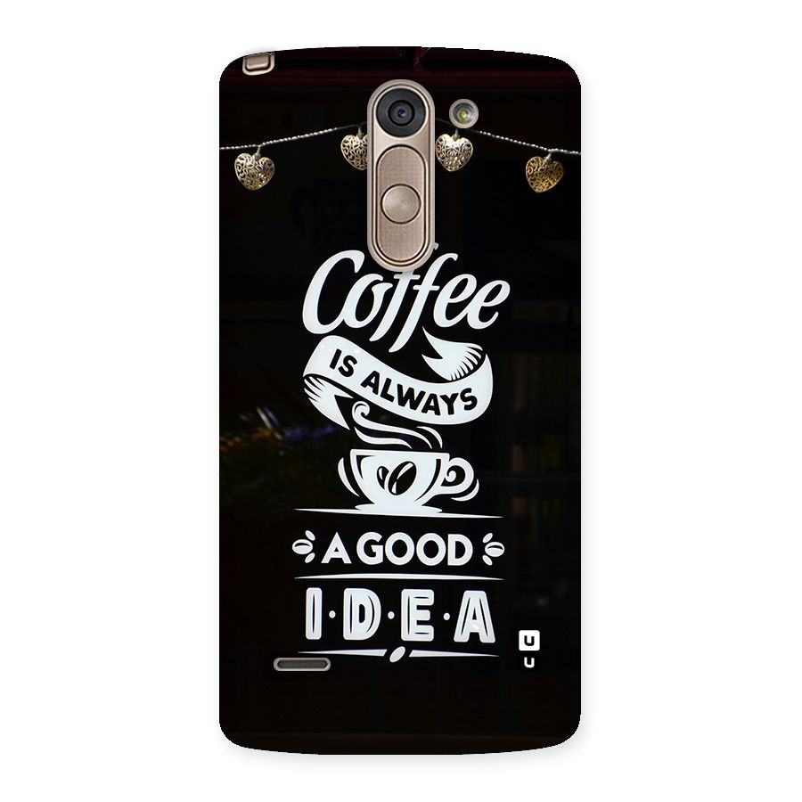 Coffee Idea Back Case for LG G3 Stylus
