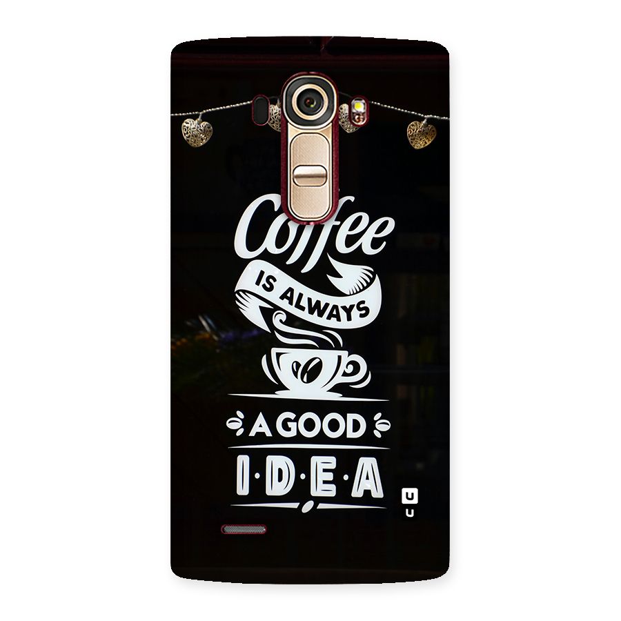 Coffee Idea Back Case for LG G4