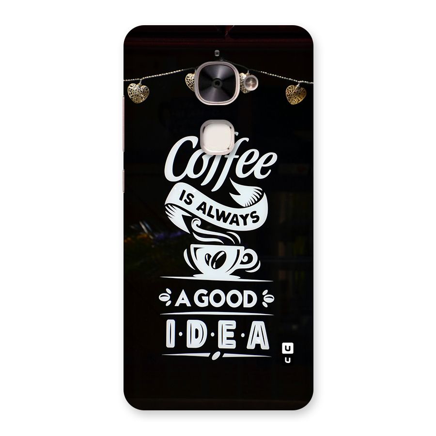 Coffee Idea Back Case for Le 2