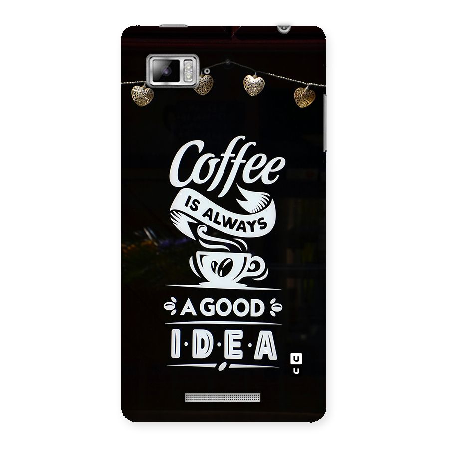 Coffee Idea Back Case for Lenovo Vibe Z K910