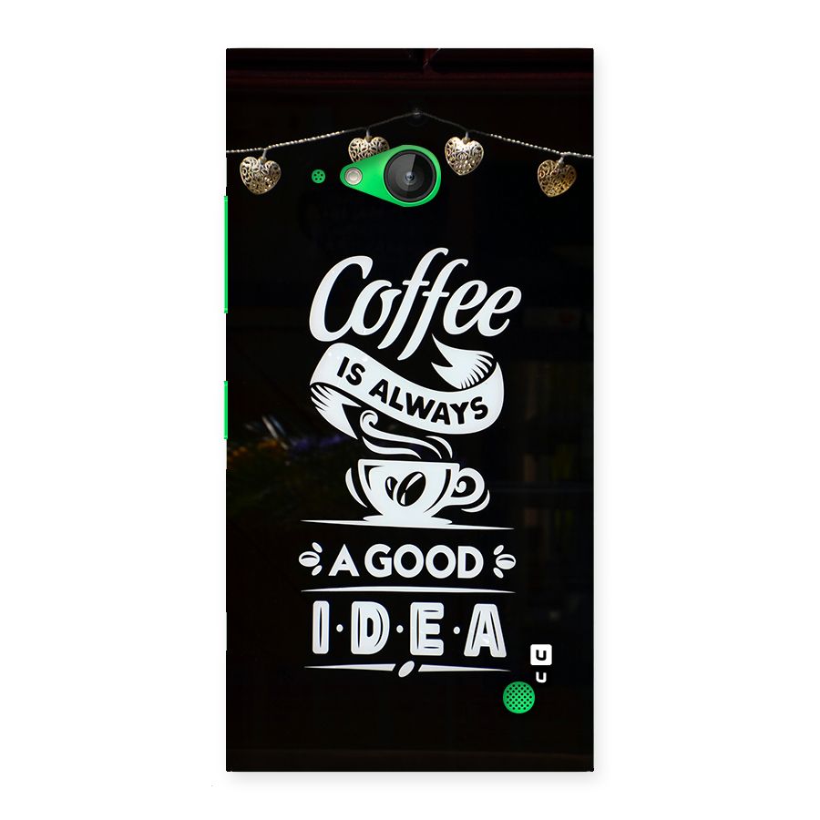 Coffee Idea Back Case for Lumia 730