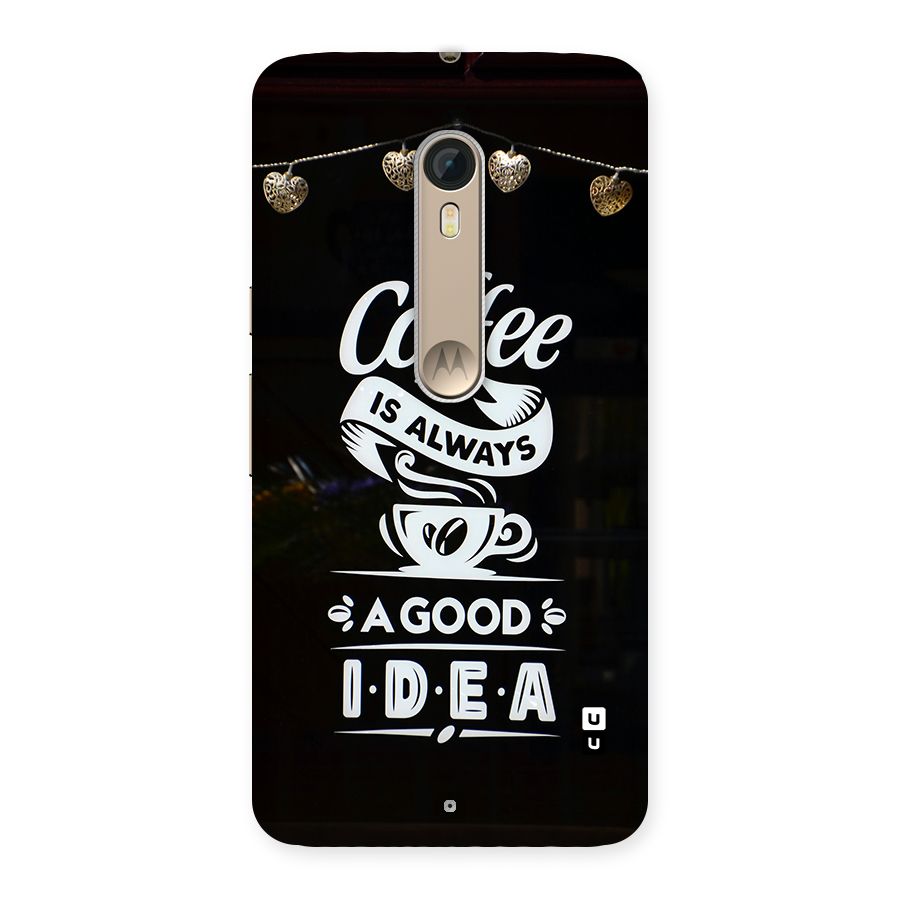 Coffee Idea Back Case for Moto X Style