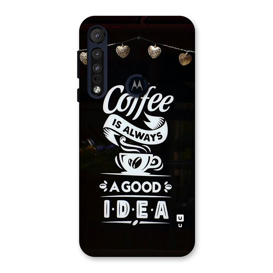 Coffee Idea Back Case for Motorola One Macro