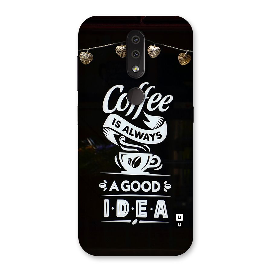 Coffee Idea Back Case for Nokia 4.2