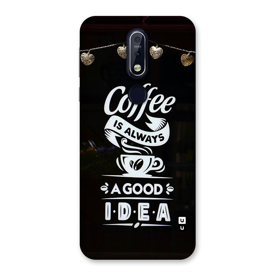 Coffee Idea Back Case for Nokia 7.1