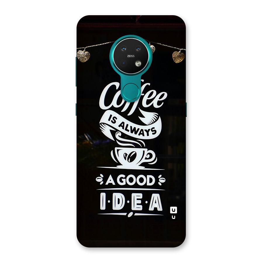 Coffee Idea Back Case for Nokia 7.2