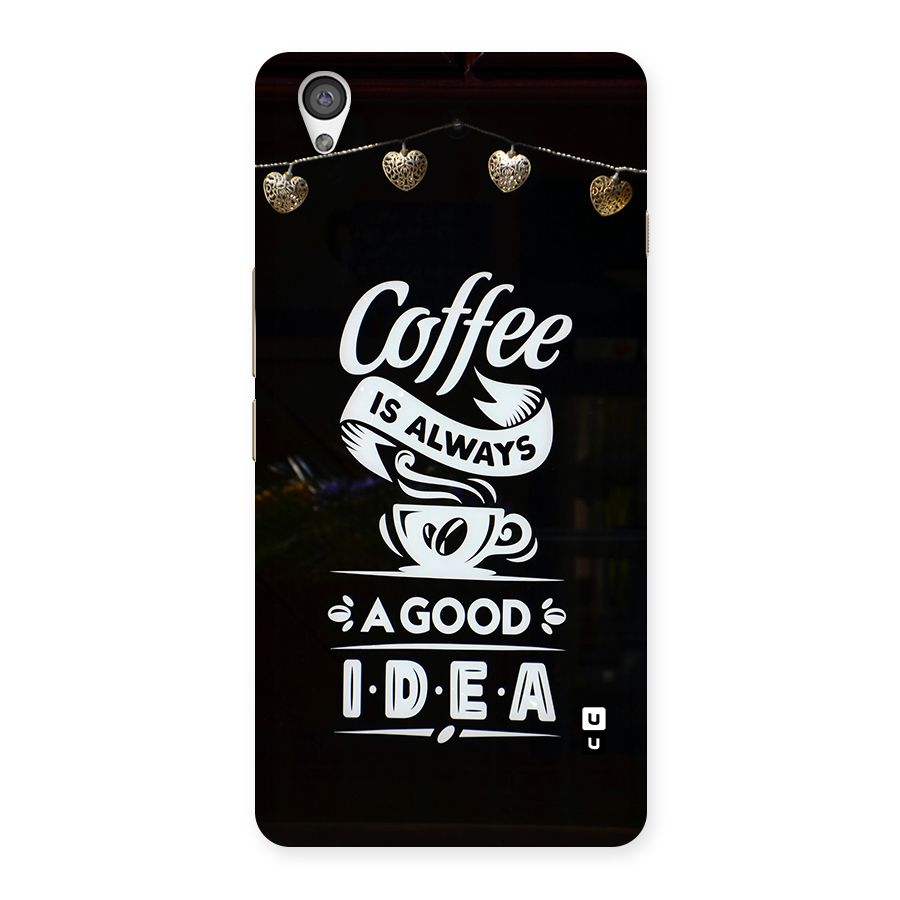 Coffee Idea Back Case for OnePlus X