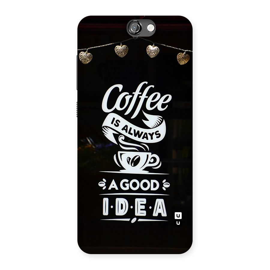 Coffee Idea Back Case for One A9