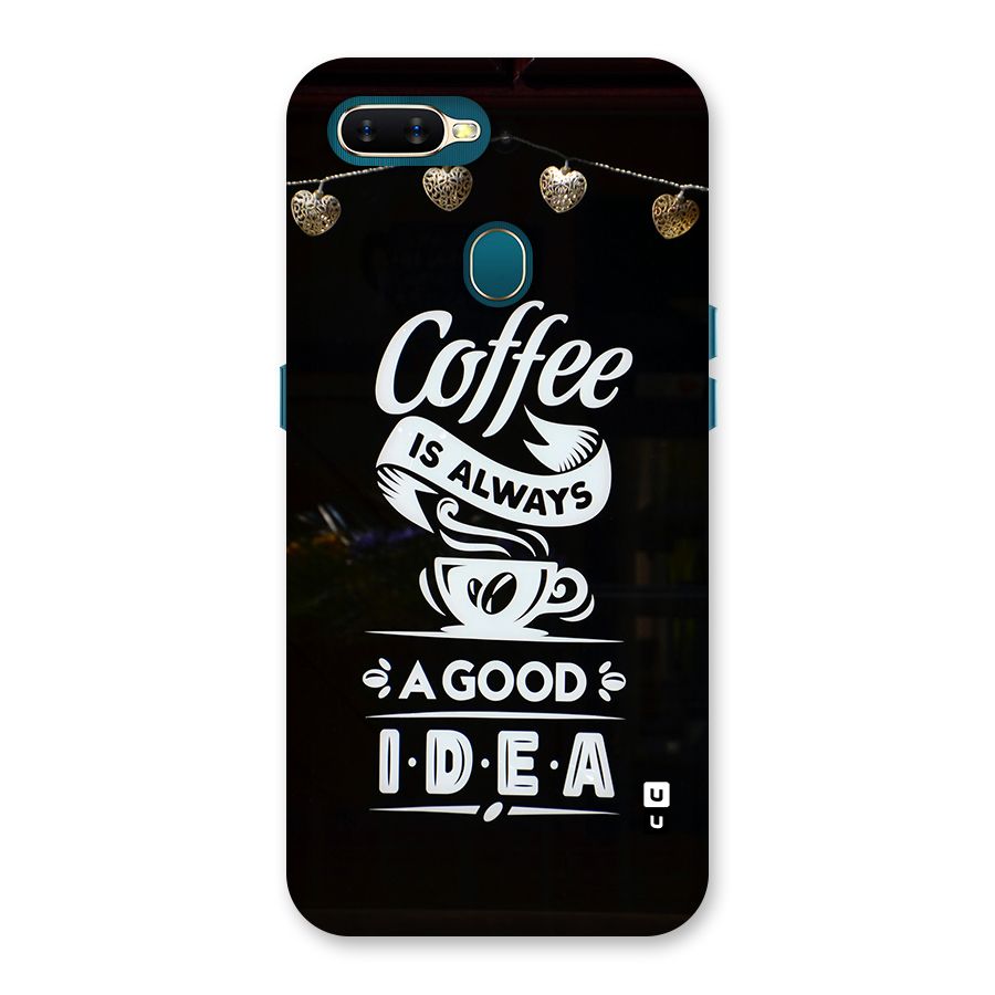 Coffee Idea Back Case for Oppo A12s