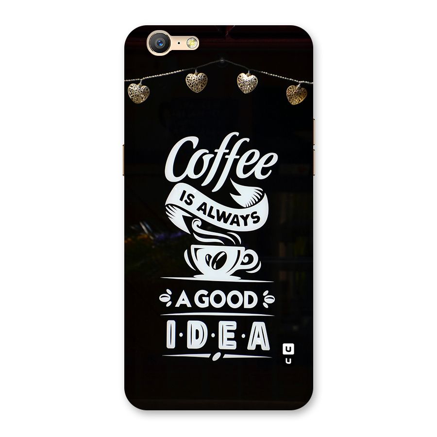 Coffee Idea Back Case for Oppo A39