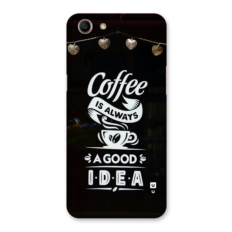 Coffee Idea Back Case for Oppo A83 (2018)