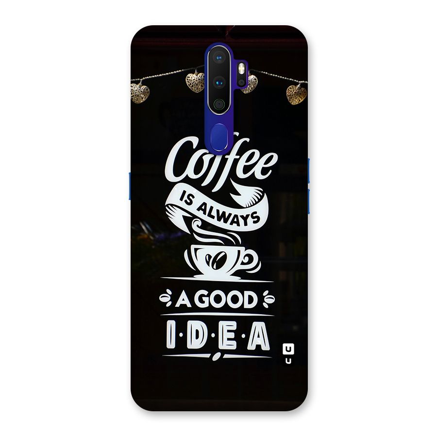 Coffee Idea Back Case for Oppo A9 (2020)