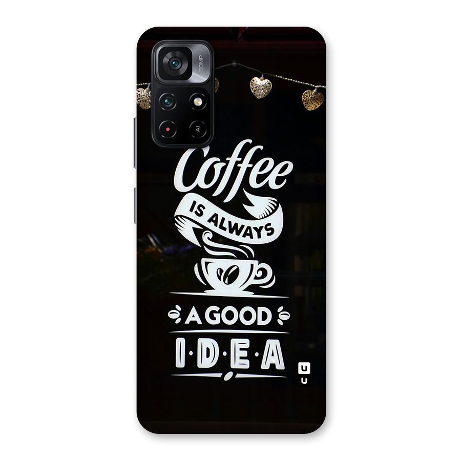Coffee Idea Back Case for Poco M4 Pro 5G