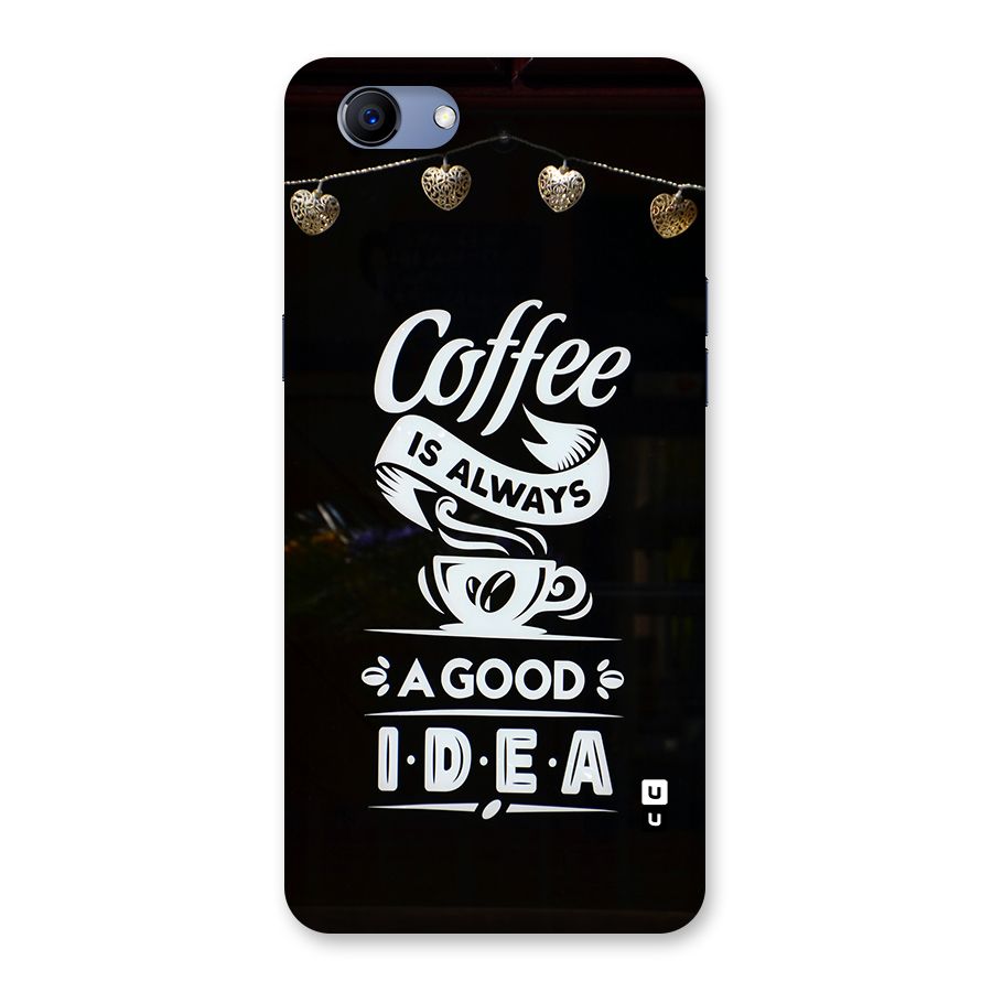 Coffee Idea Back Case for Realme 1