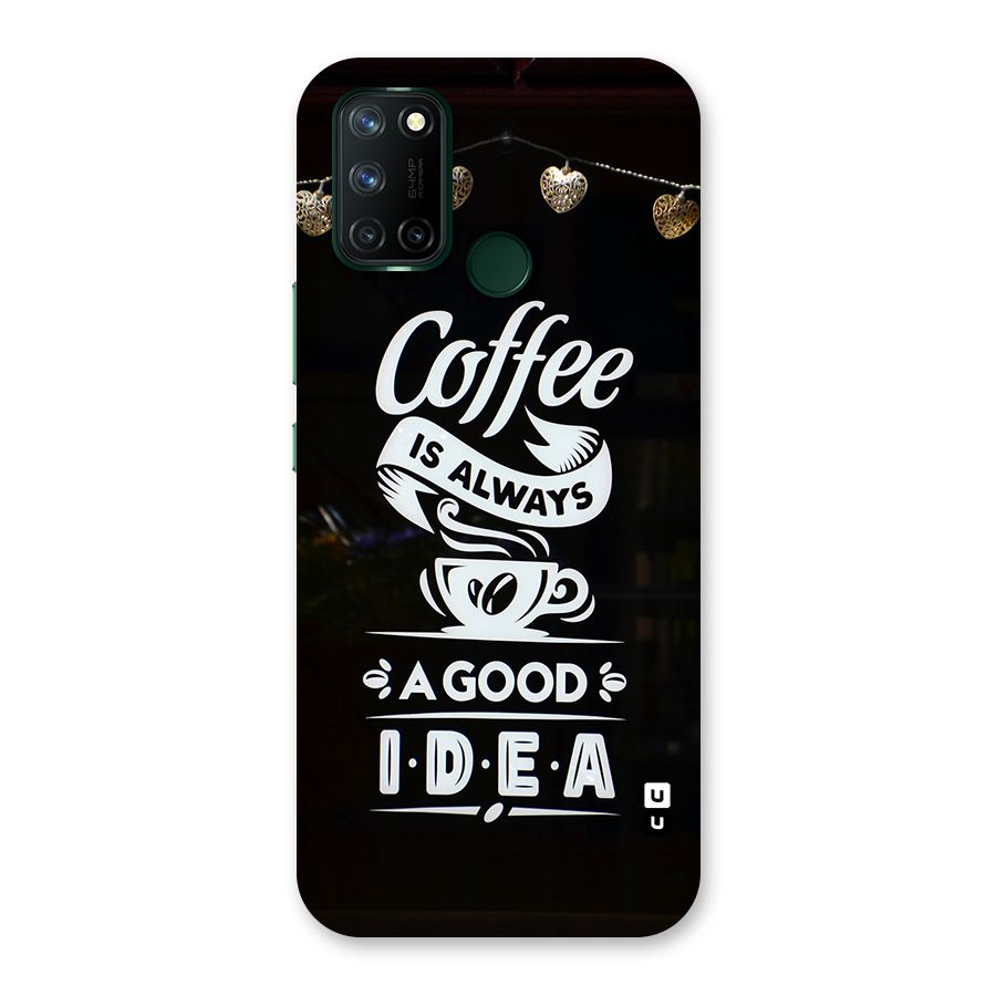 Coffee Idea Back Case for Realme C17