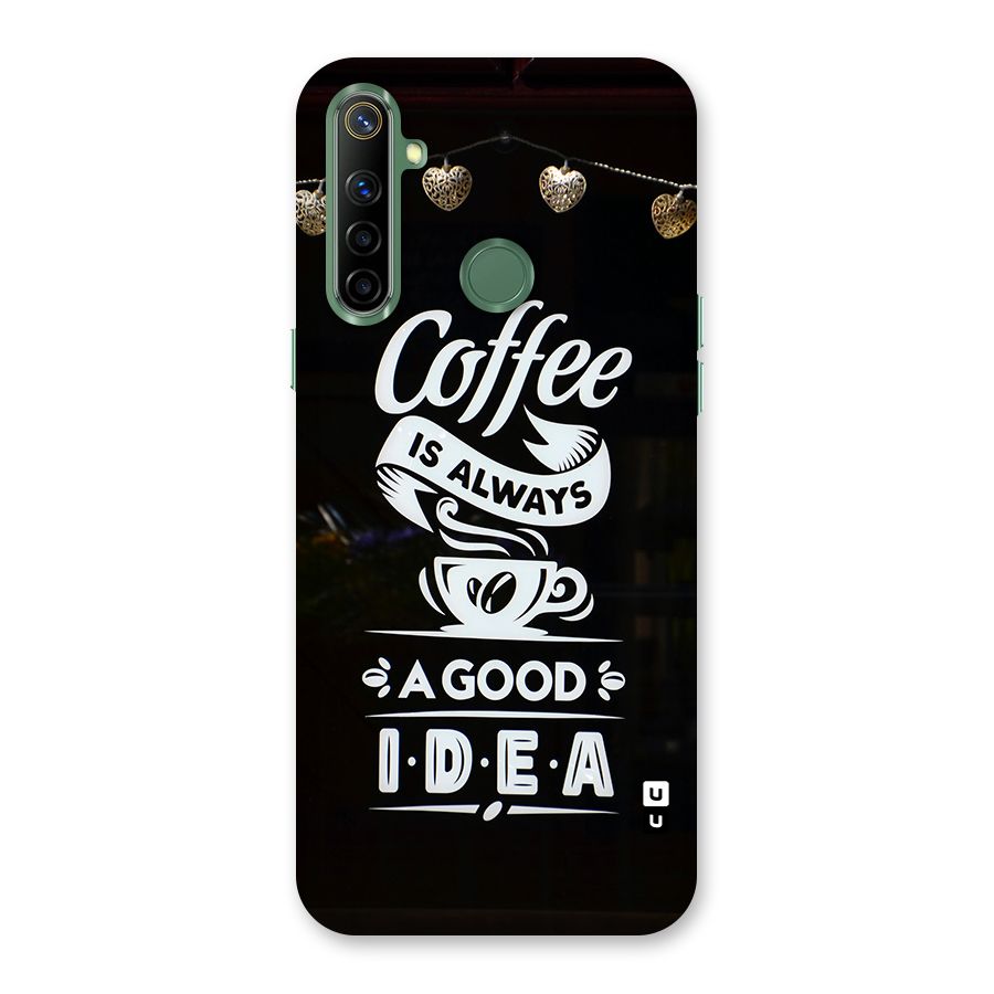 Coffee Idea Back Case for Realme Narzo 10