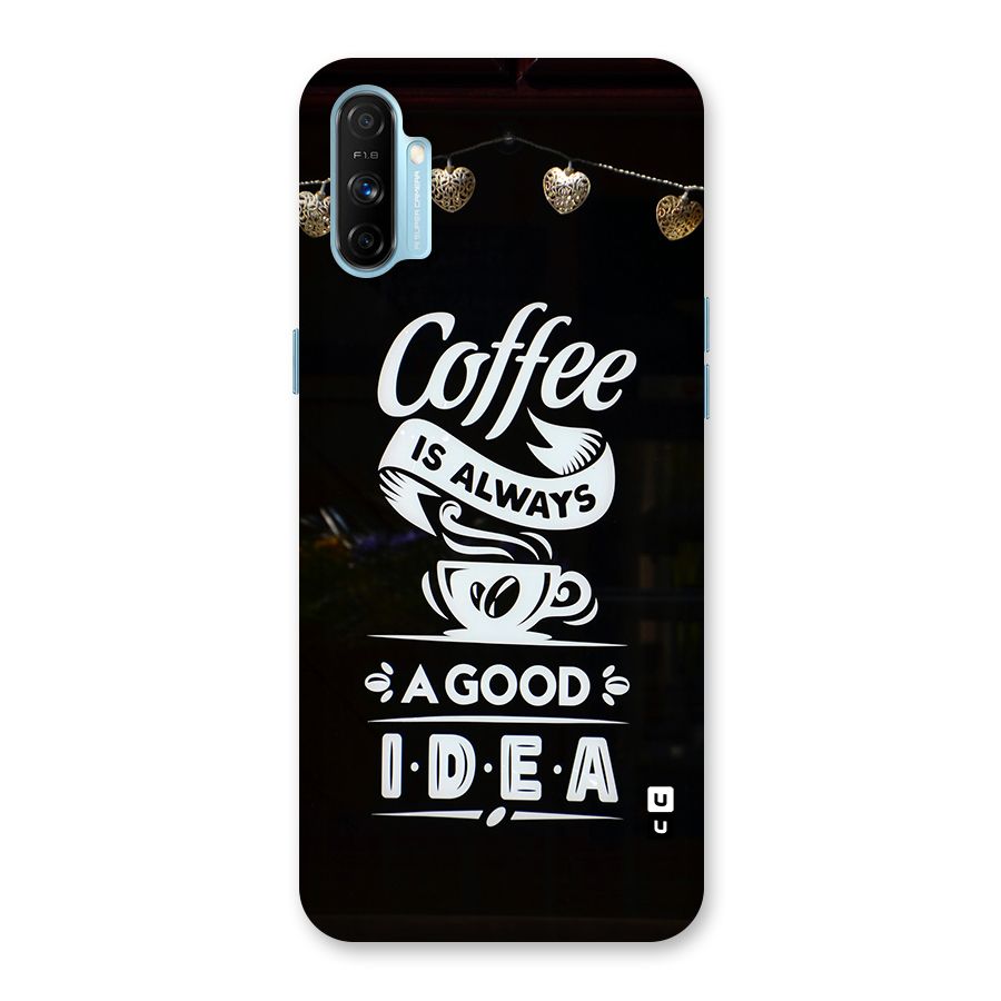 Coffee Idea Back Case for Realme Narzo 20A