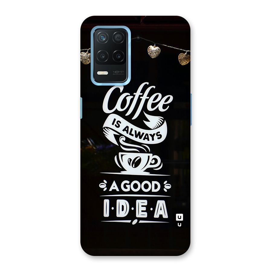Coffee Idea Back Case for Realme Narzo 30 5G