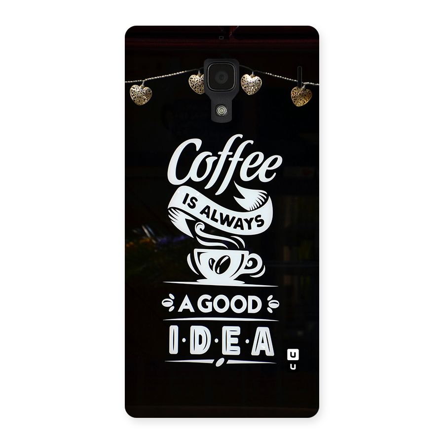 Coffee Idea Back Case for Redmi 1s