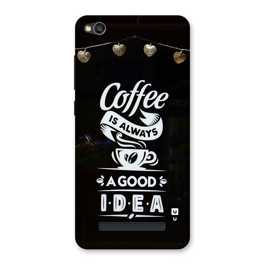 Coffee Idea Back Case for Redmi 4A