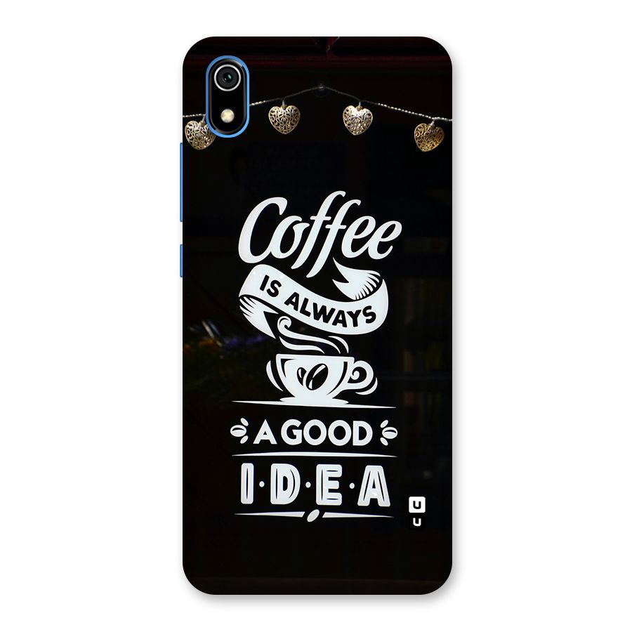 Coffee Idea Back Case for Redmi 7A