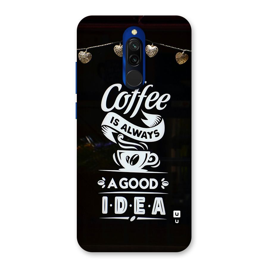 Coffee Idea Back Case for Redmi 8