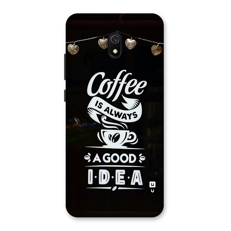 Coffee Idea Back Case for Redmi 8A