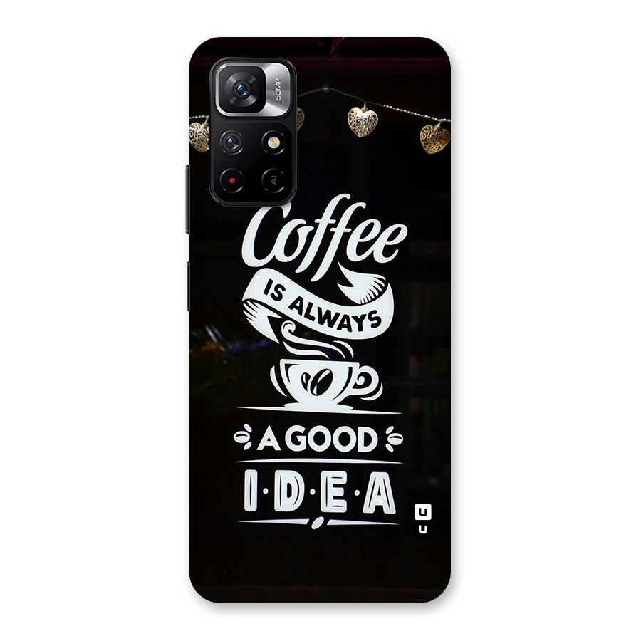 Coffee Idea Back Case for Redmi Note 11T 5G