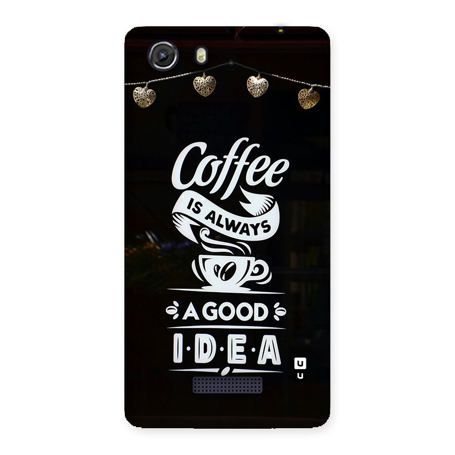 Coffee Idea Back Case for Unite 3