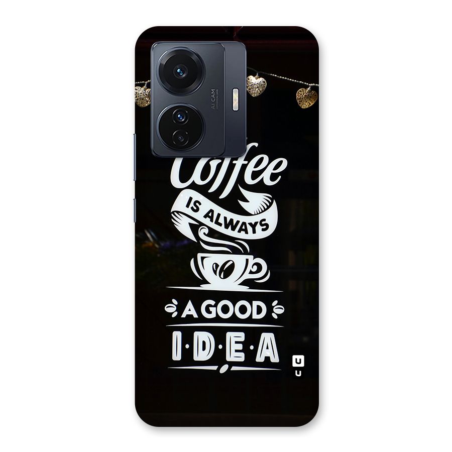 Coffee Idea Back Case for Vivo T1 Pro