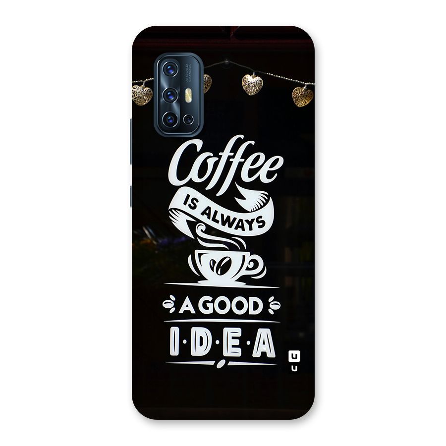 Coffee Idea Back Case for Vivo V17