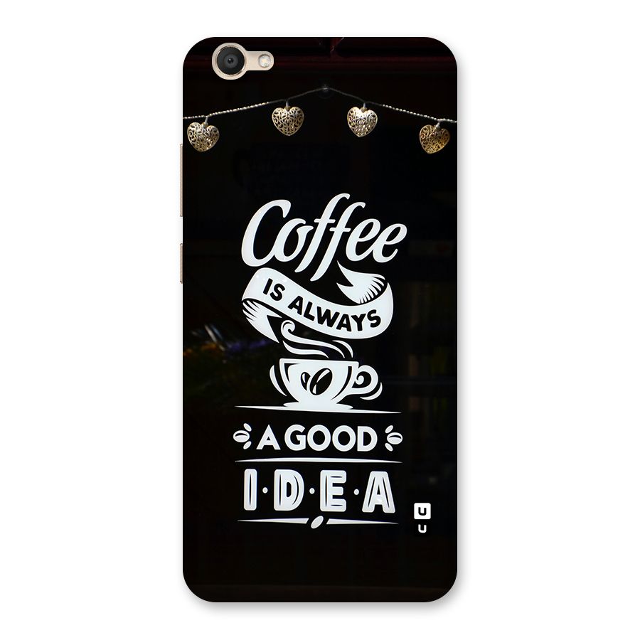 Coffee Idea Back Case for Vivo V5