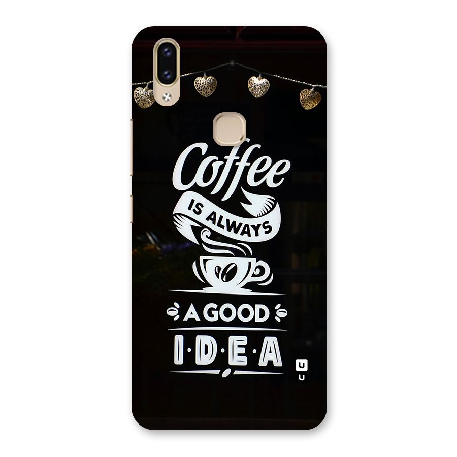 Coffee Idea Back Case for Vivo V9 Youth