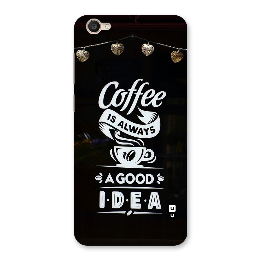 Coffee Idea Back Case for Vivo Y55s
