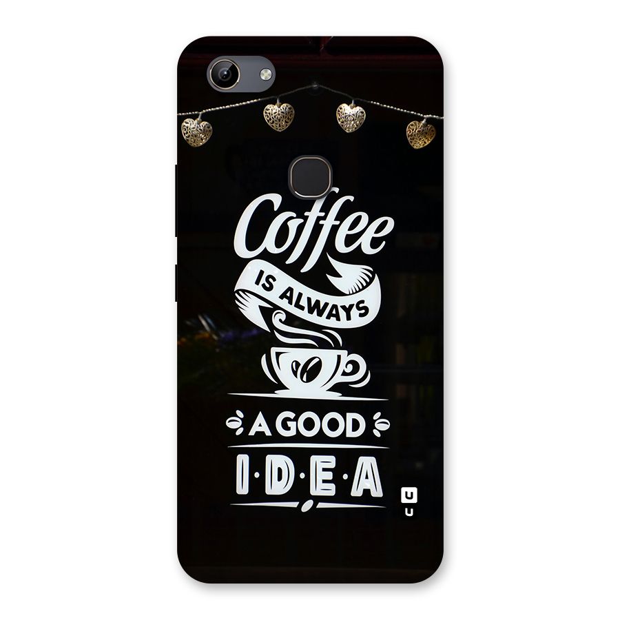 Coffee Idea Back Case for Vivo Y81
