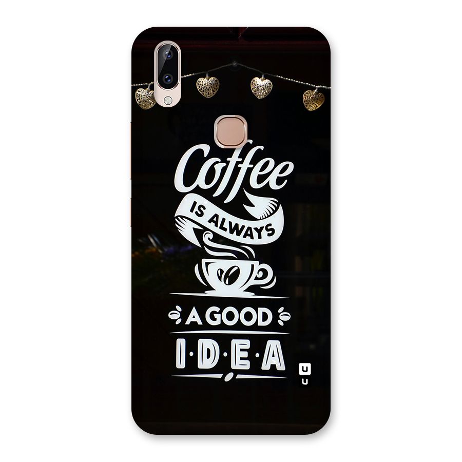 Coffee Idea Back Case for Vivo Y83 Pro