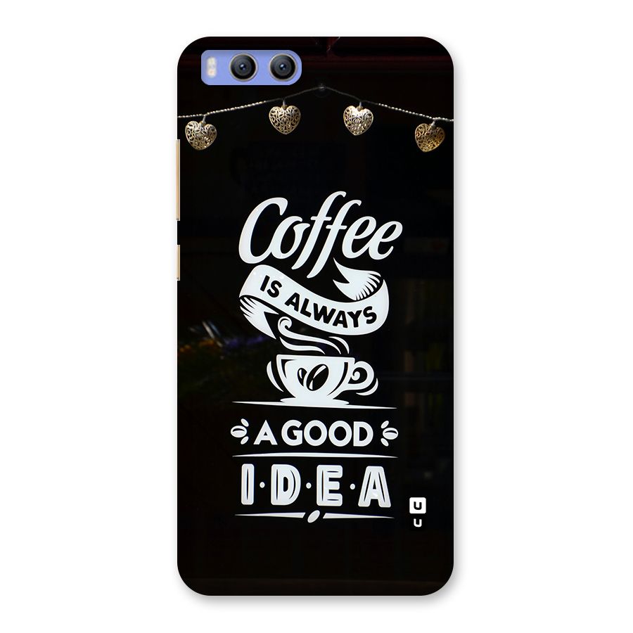 Coffee Idea Back Case for Xiaomi Mi 6