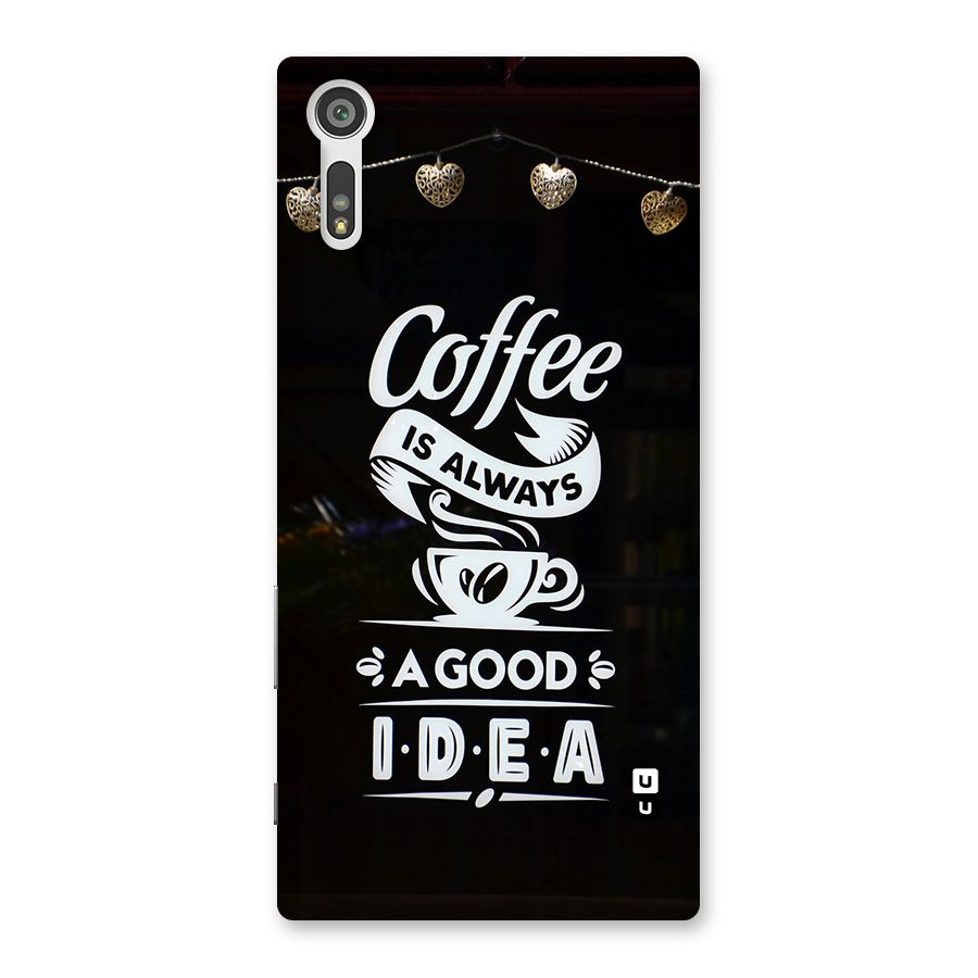 Coffee Idea Back Case for Xperia XZ