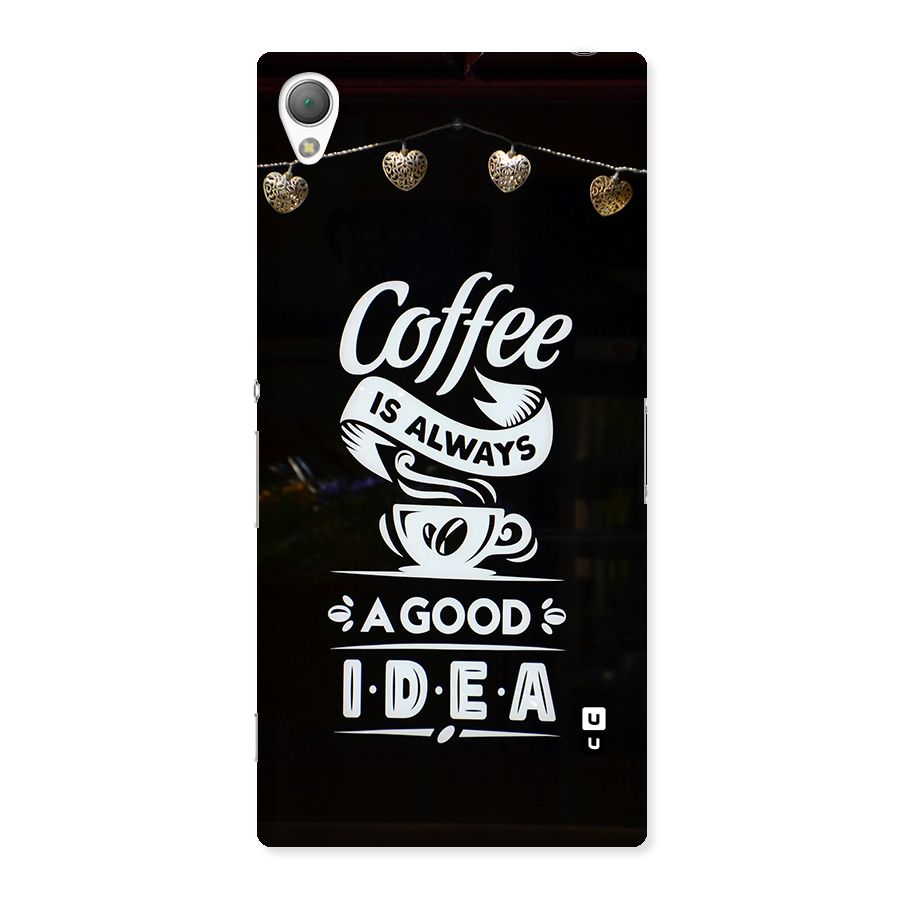 Coffee Idea Back Case for Xperia Z3